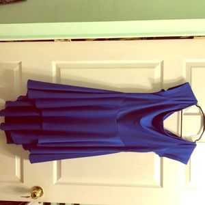 Royal Blue High Low Dress
